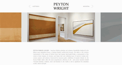 Desktop Screenshot of peytonwright.com